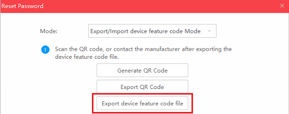How to Reset Passwords on SADP Tool – NESS CORPORATION SUPPORT